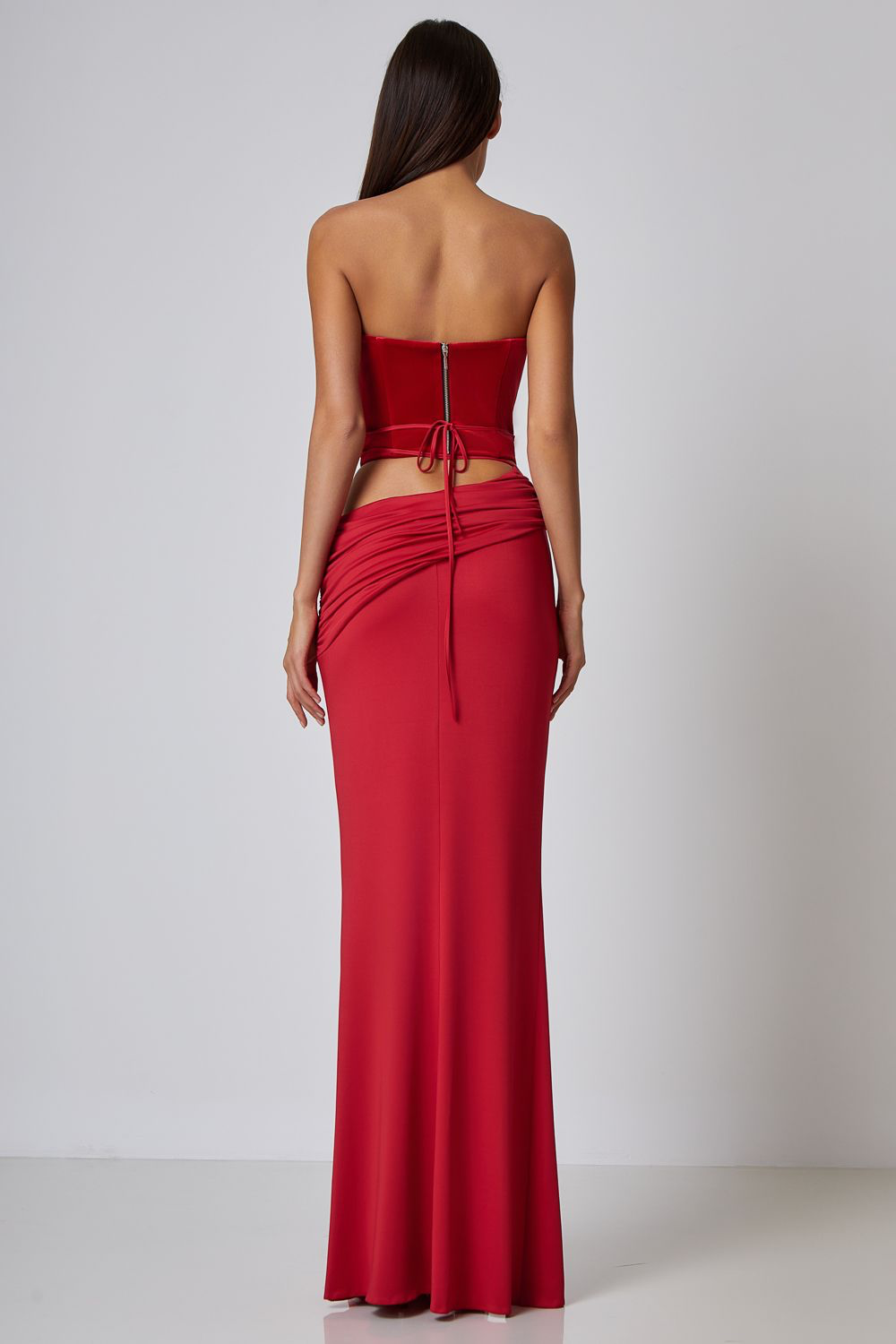 Corset velvet