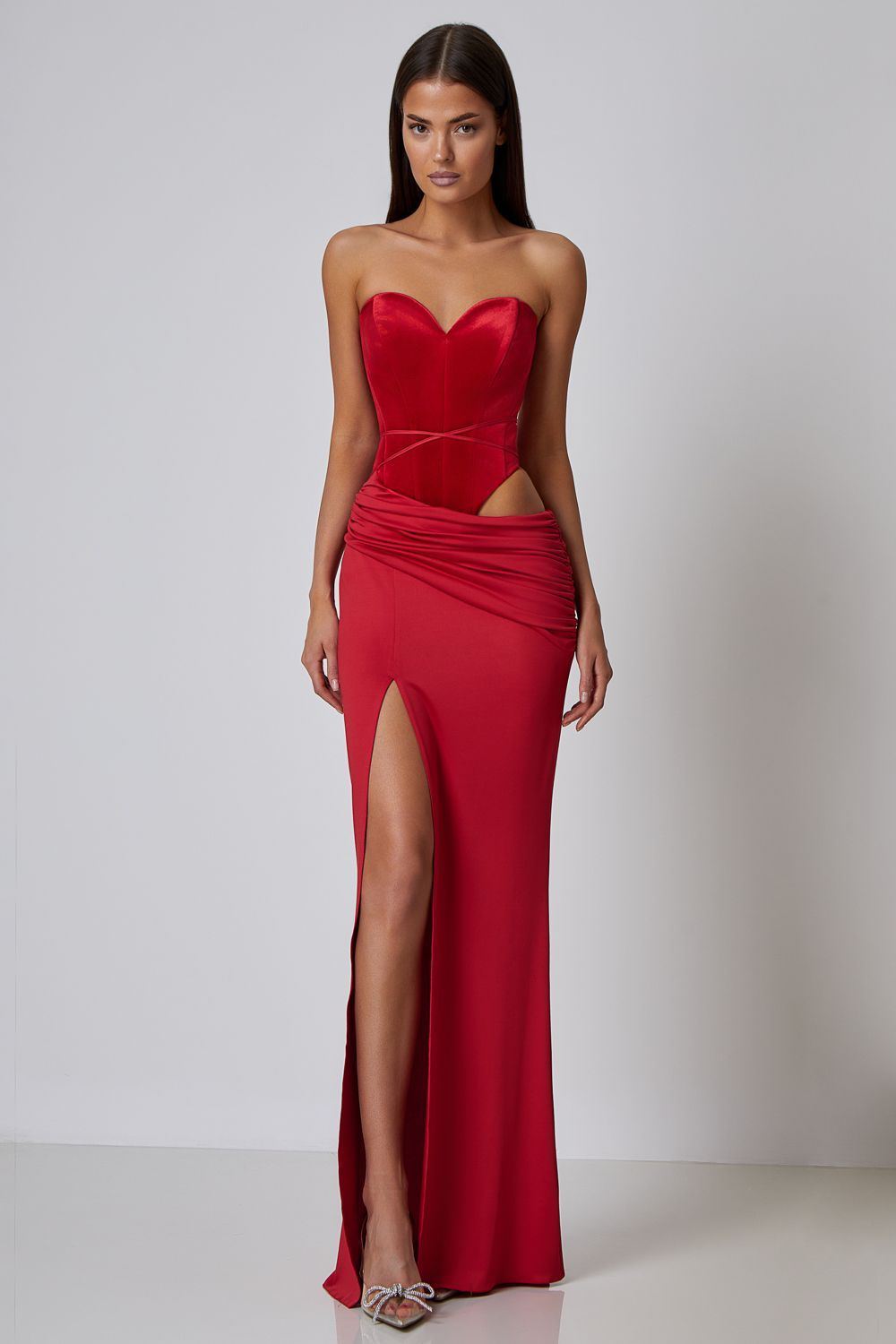 Corset velvet