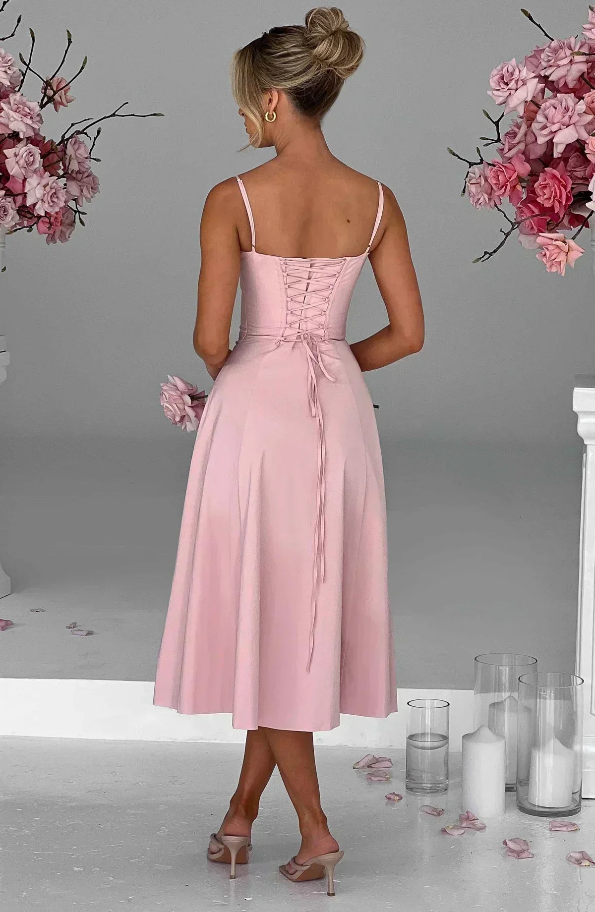 vestido largo deanna