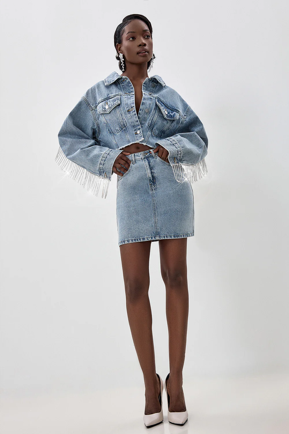 conjunto denim