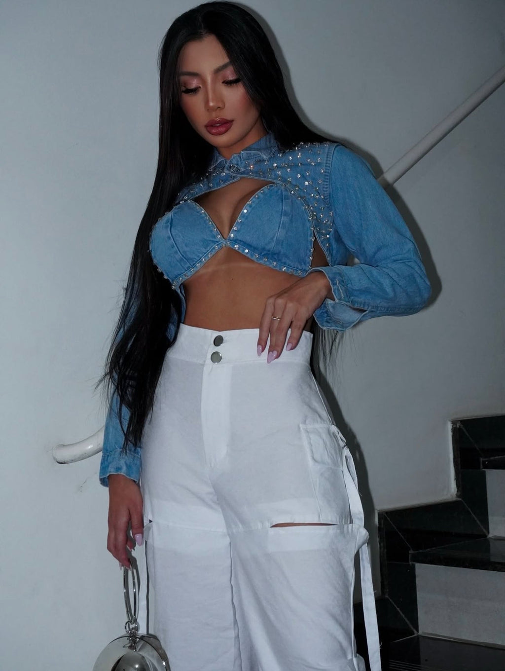 Cropped jeans