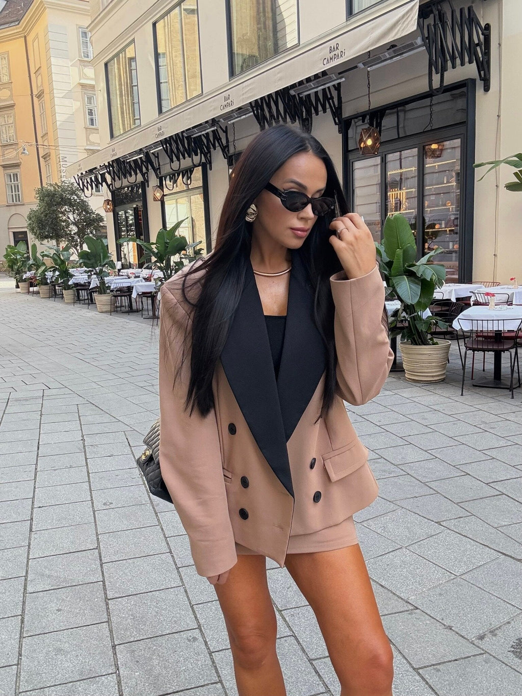 Blazer caramel