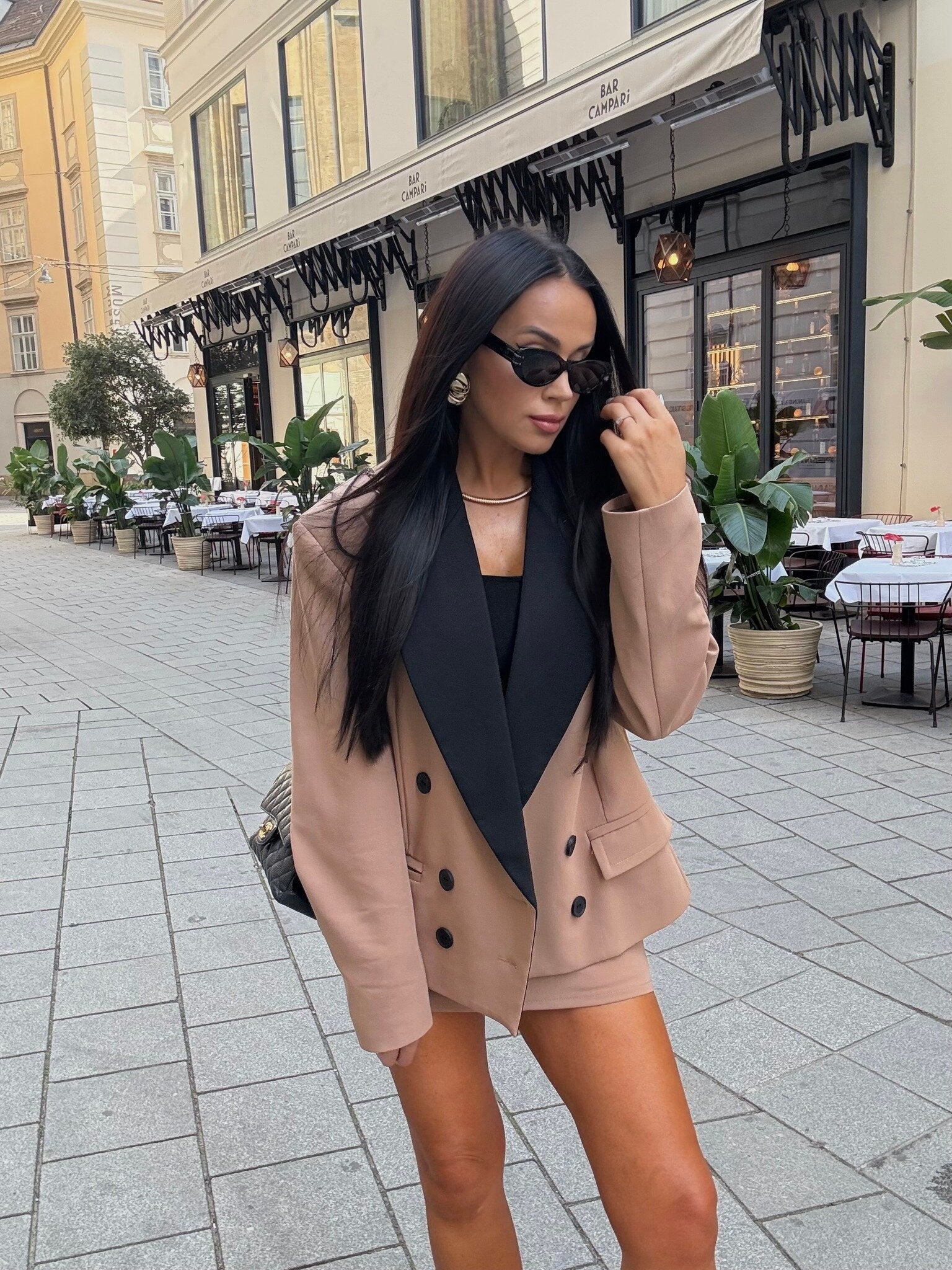 Blazer caramel