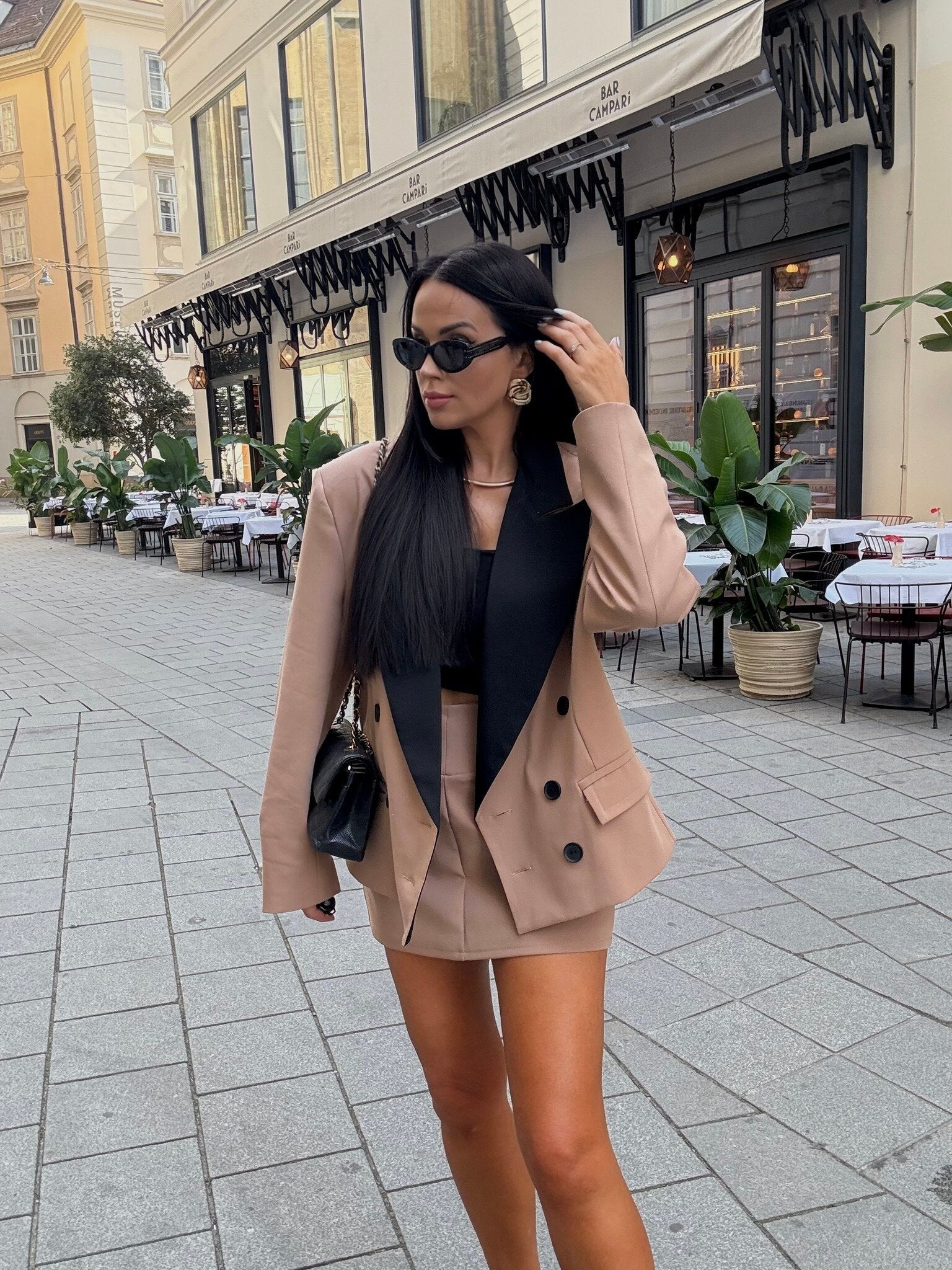 Blazer caramel
