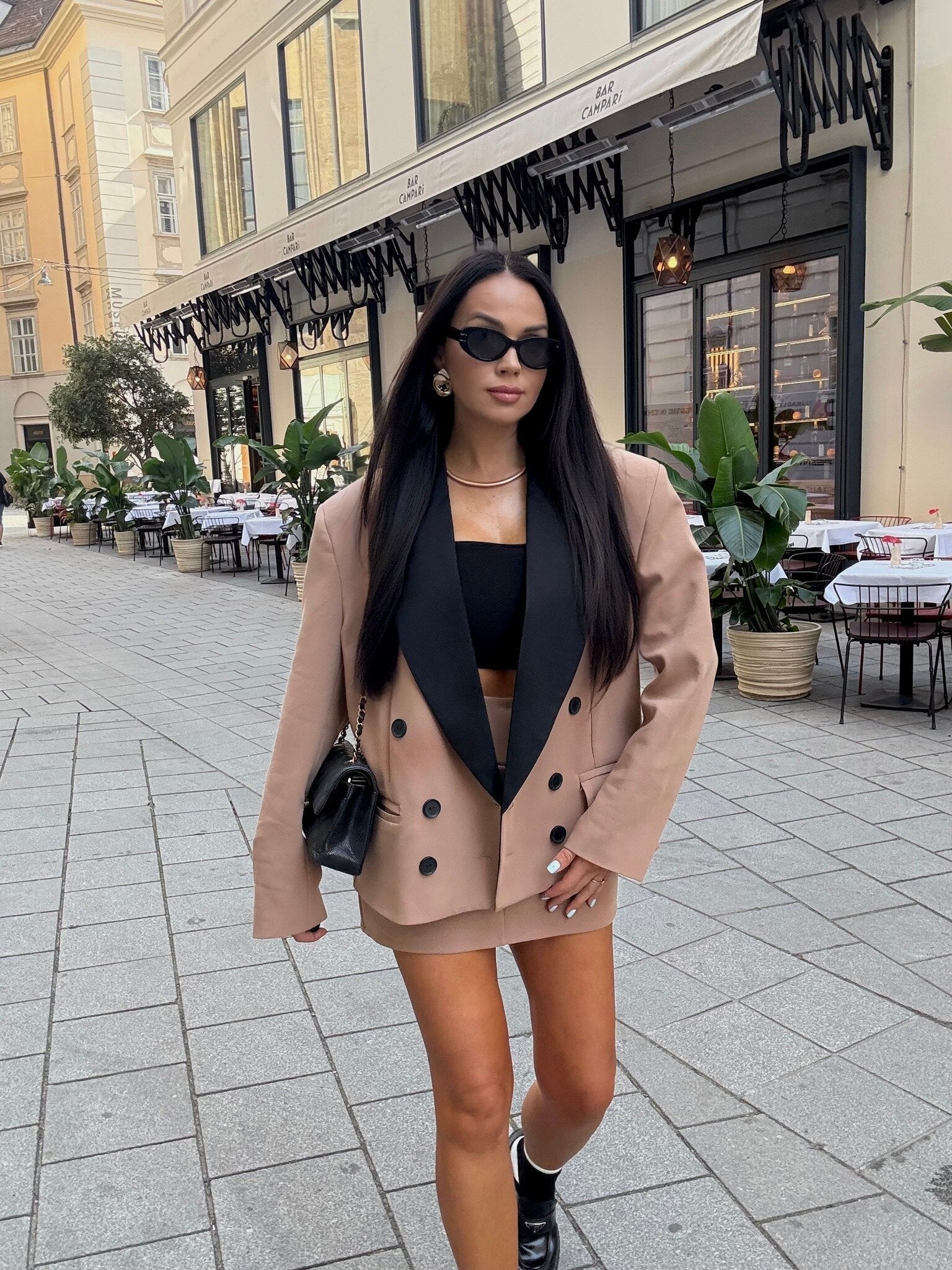 Blazer caramel
