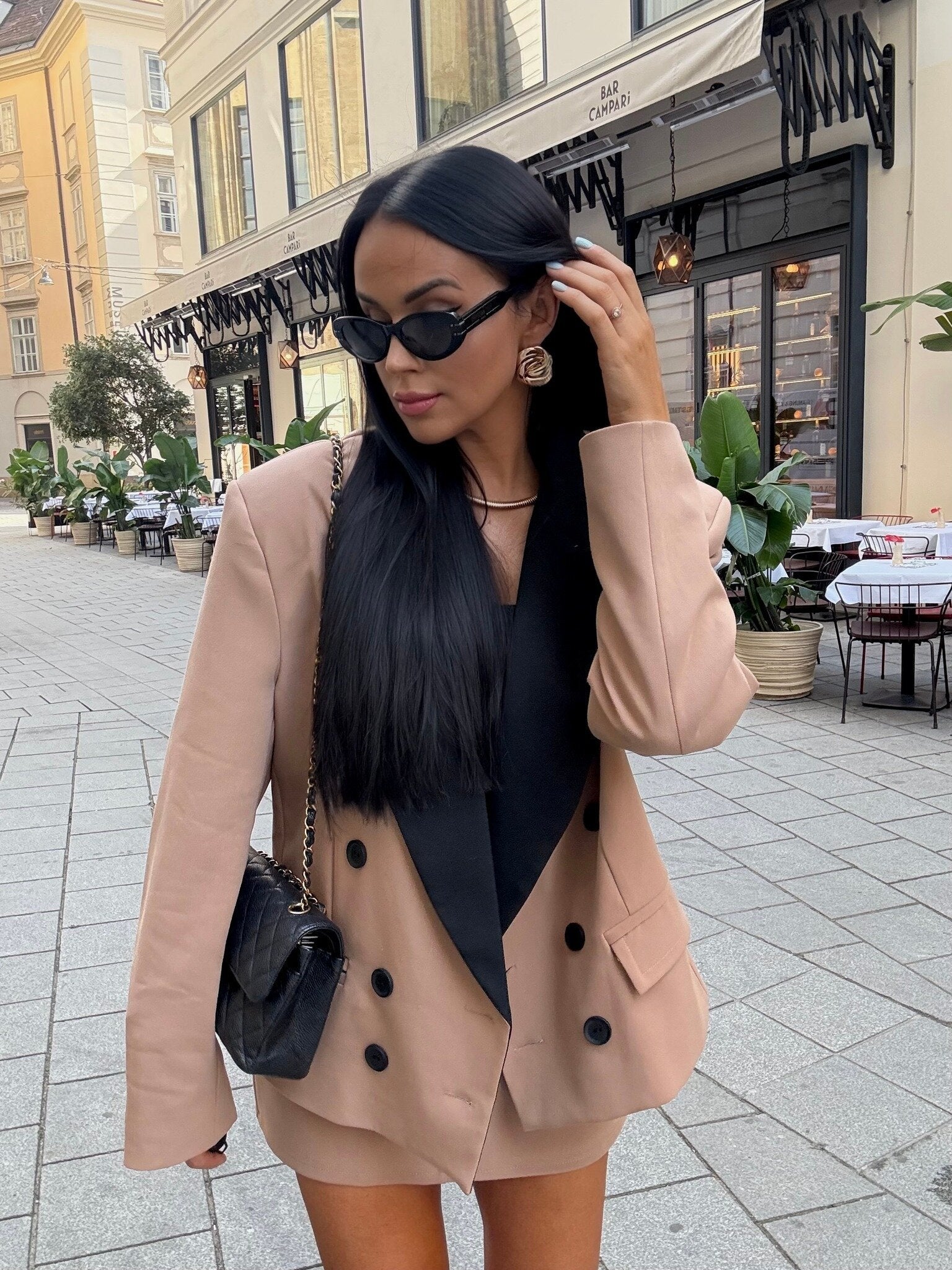 Blazer caramel